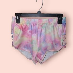 Colorful Tie-Dye Shorts
